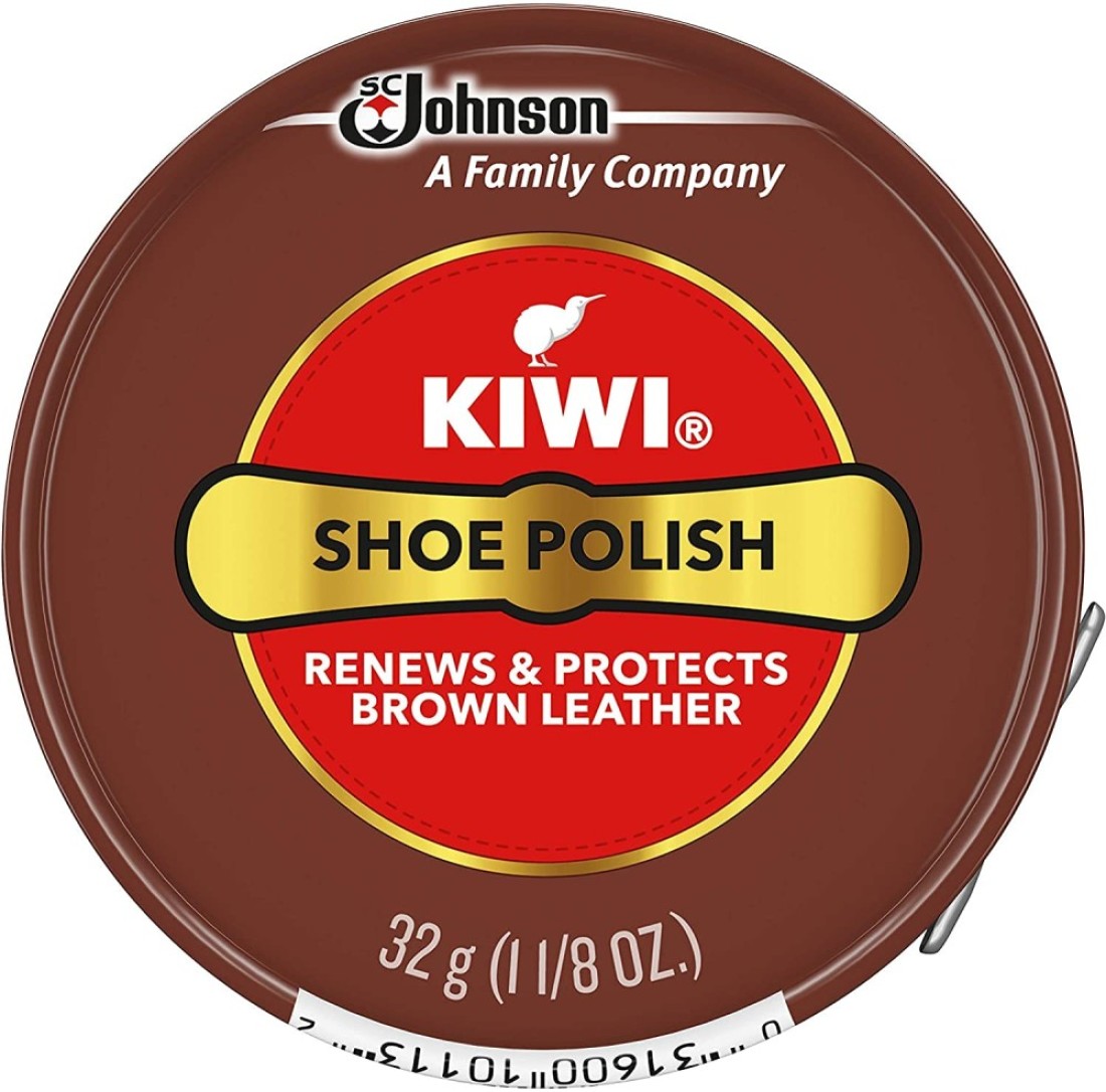 Kiwi Shoe Polish Brown 1125 oz Pack 1
