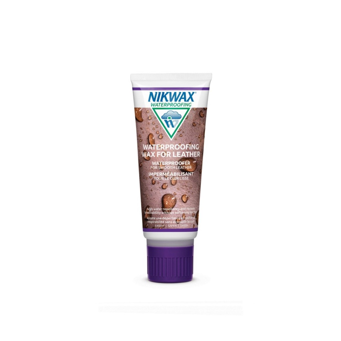 Nikwax Waterproofing Wax for Leather Cream Restores DWR Water Repellency Shoe Care Boot Footwear Cleaner Rain Protection Safe for GoreTex