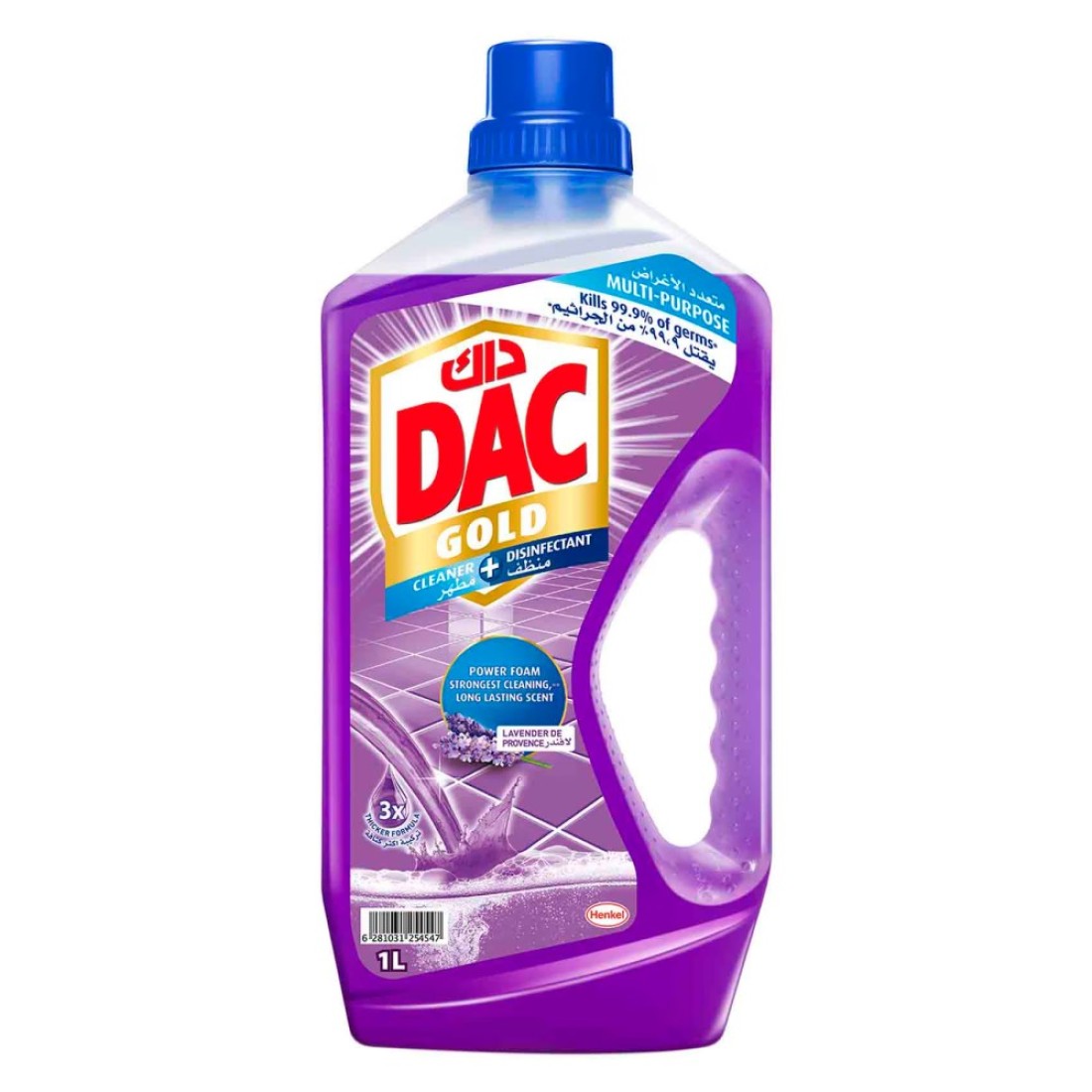 Dac Gold Multi-Purpose Disinfectant &amp; Liquid Cleaner Lavender 1L