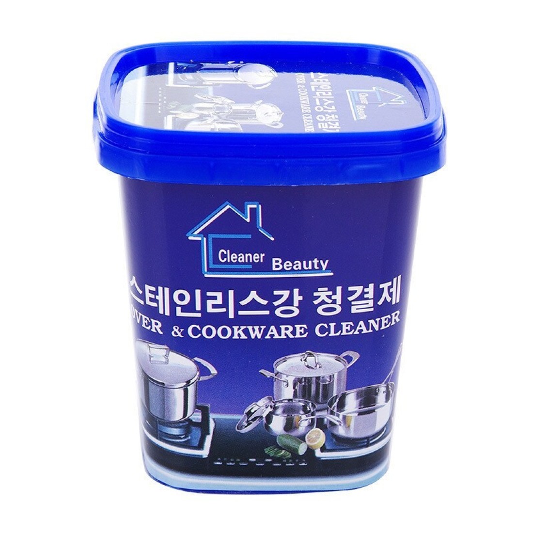 Heavy-Duty Oven &amp; Cookware Cleaner Powder Multi-Purpose Cleaning Paste for Stainless Steel, Pans, Grills, and Stovetops