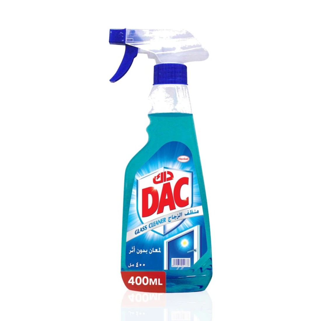 DAC Glass Cleaner Trigger Spray Spotless Shining And Streak-Free 400ml