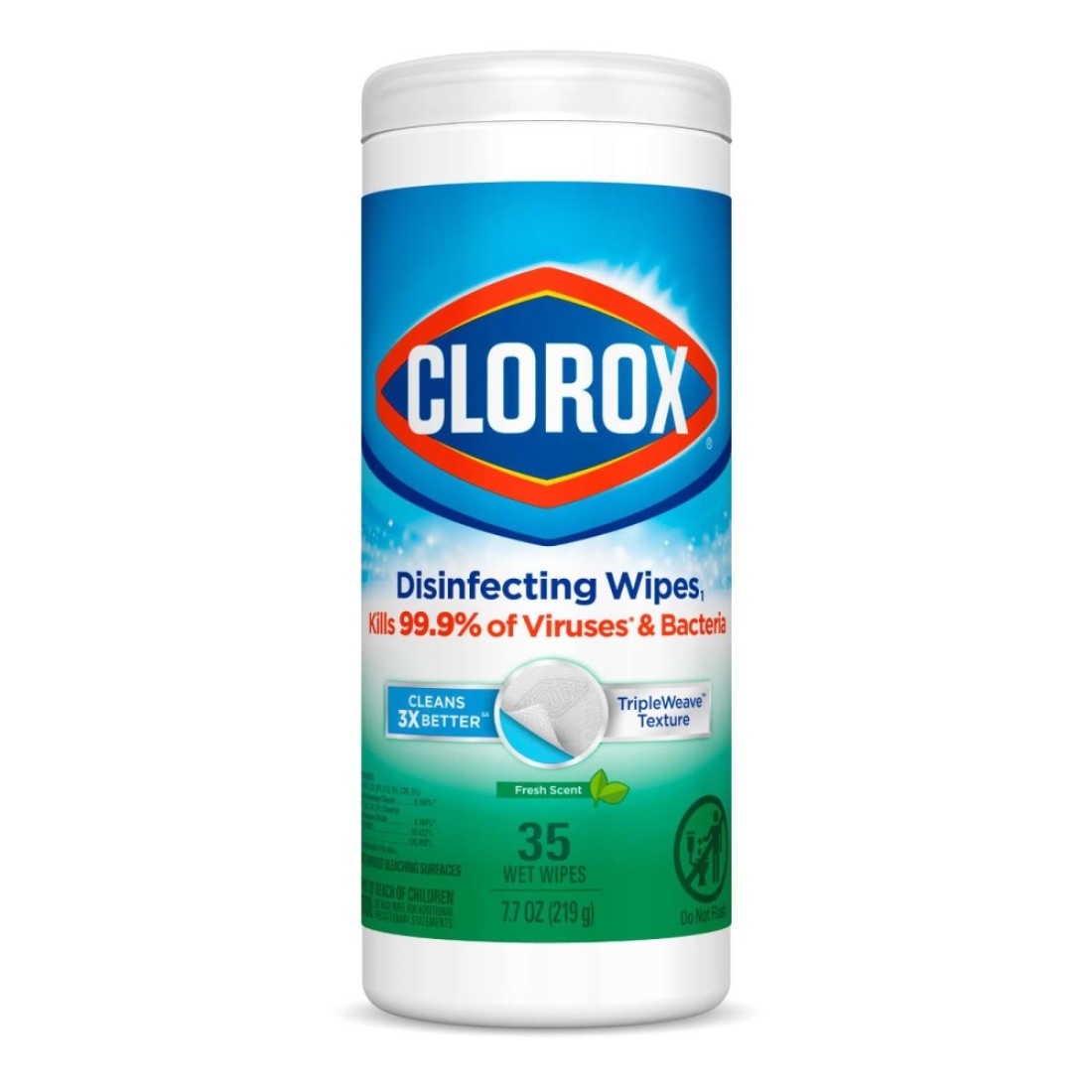 Clorox Disinfecting Wipes Fresh Scent 35 Wet Wipes