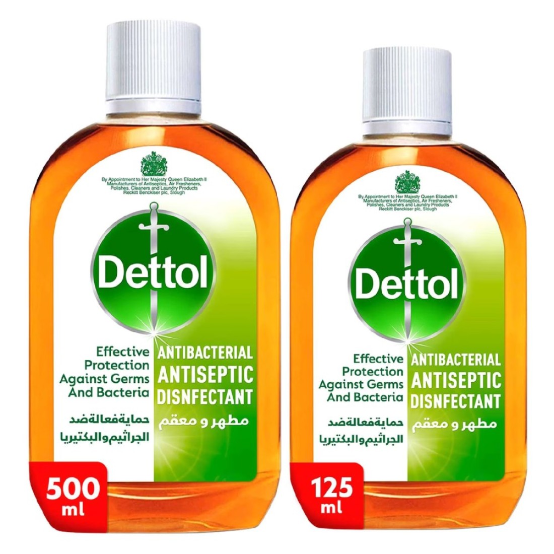 Dettol Anti-Bacterial Disinfectant Liquid 500ml+125ml