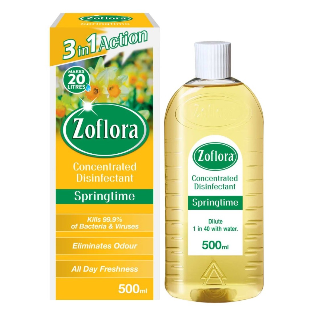 Zoflora Multi Purpose Concentrated Disinfectant Spring Time 500ml