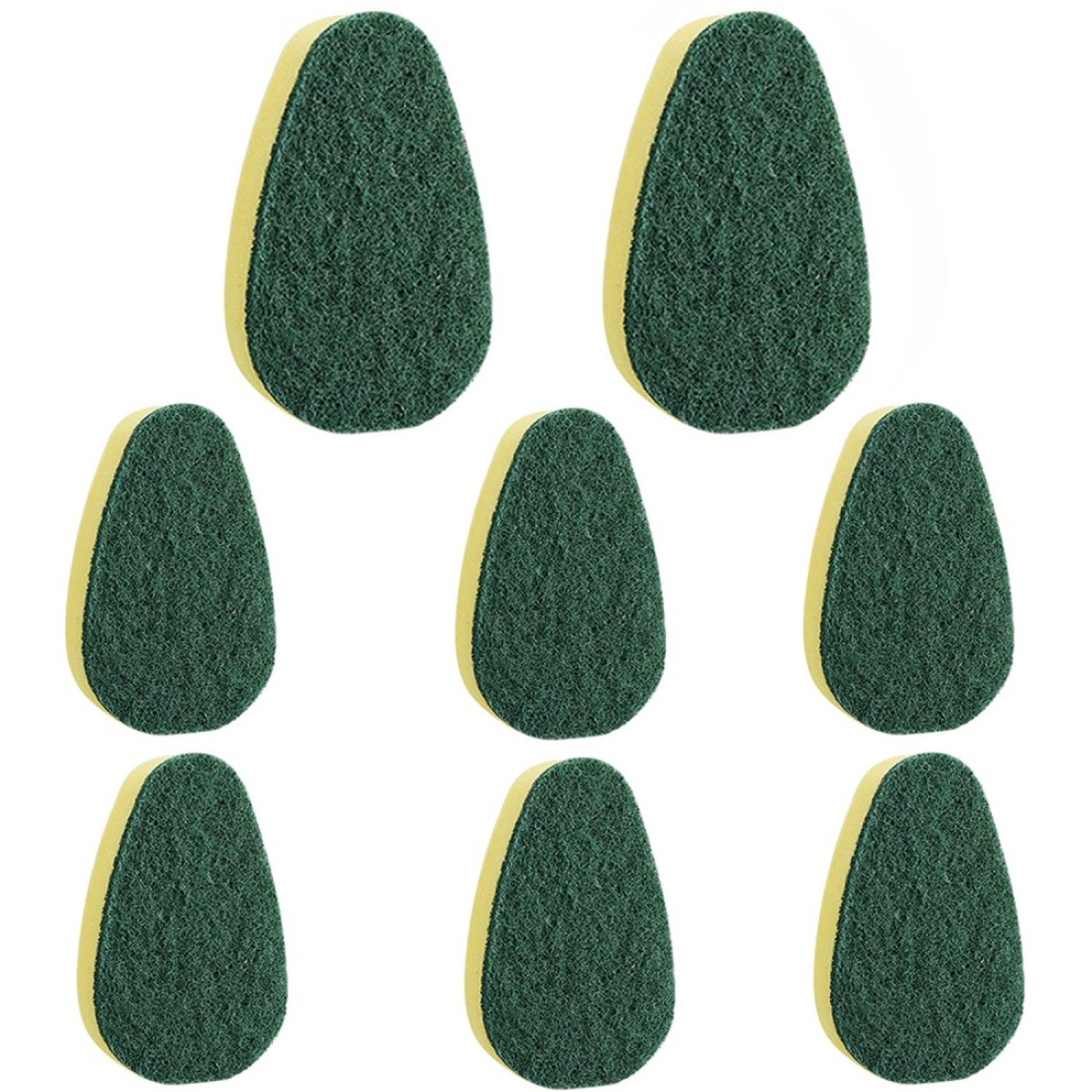 DYMOLL Dish Wand Refills 8Packs,Sponge Replacement Heads,Dish Wand Sponge Refill for Kitchen Cleaning