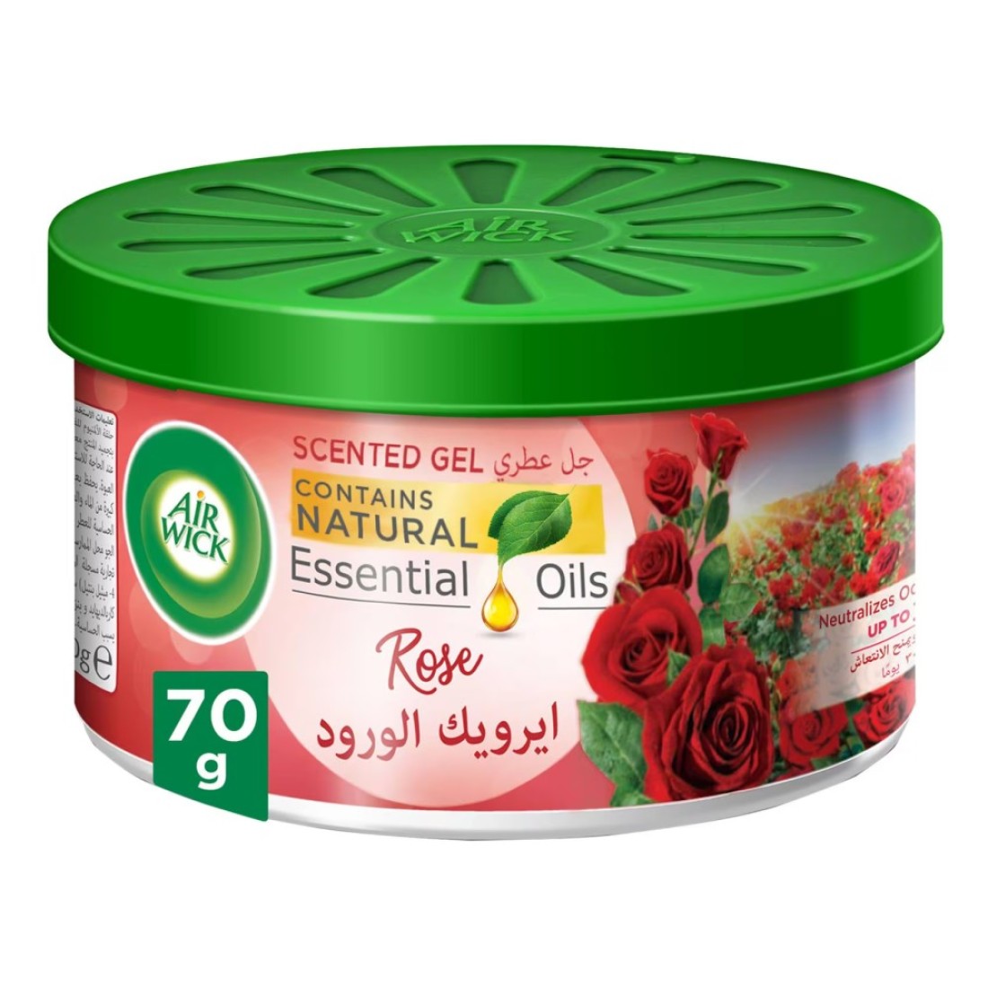 إيرويك جل برائحة زيت الورد الأحمر العطري 70 غرام