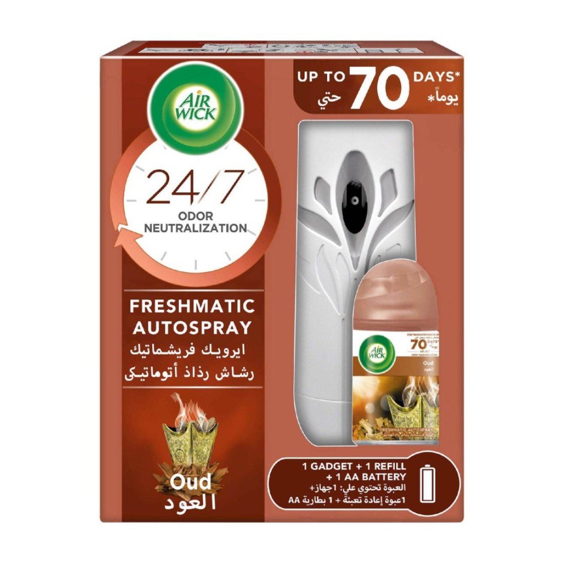 Air Wick Freshmatic Automatic Spray Refill Oud Clear 250ml