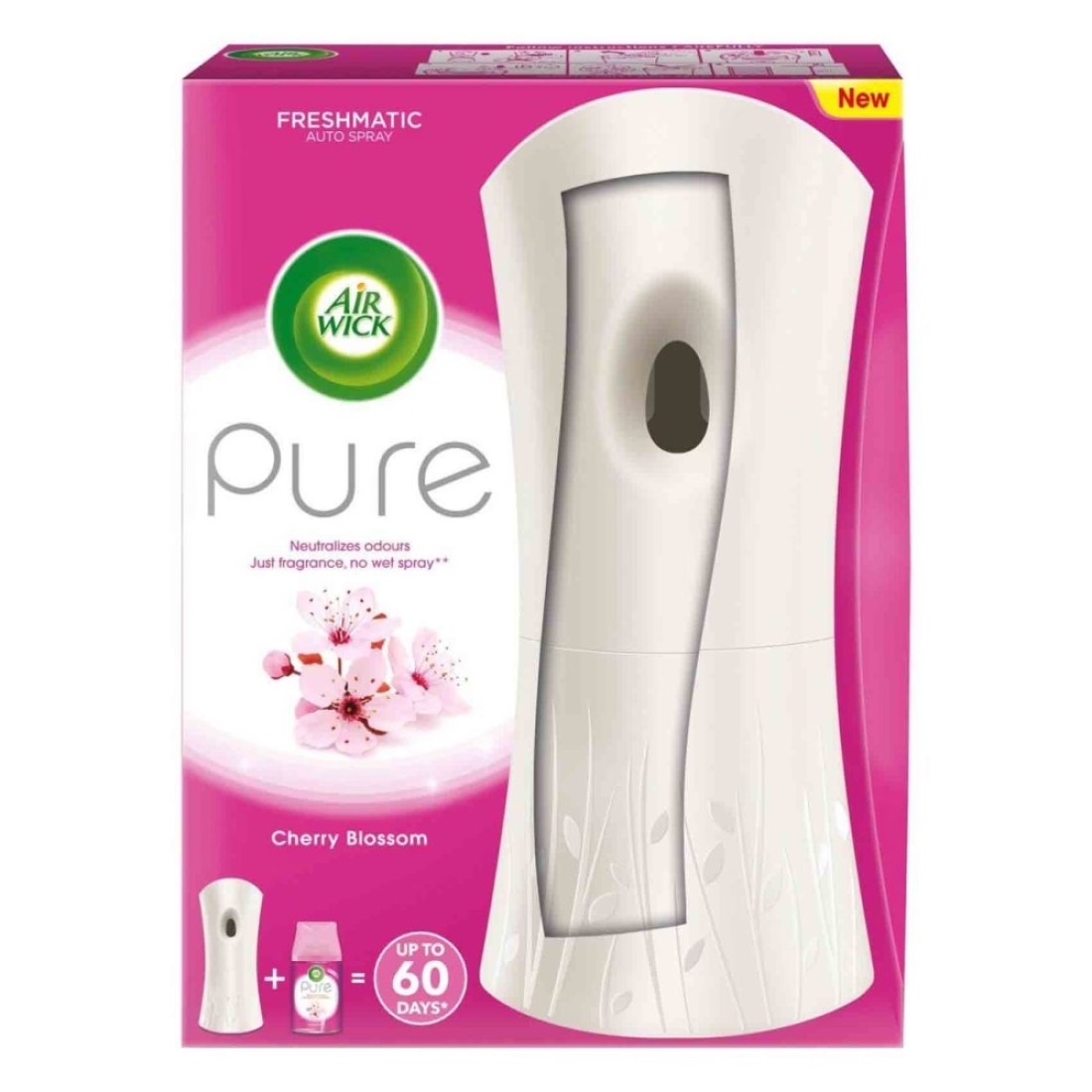 Airwick Kit Freshmatic Auto Spray Cherry Blossom 250ml