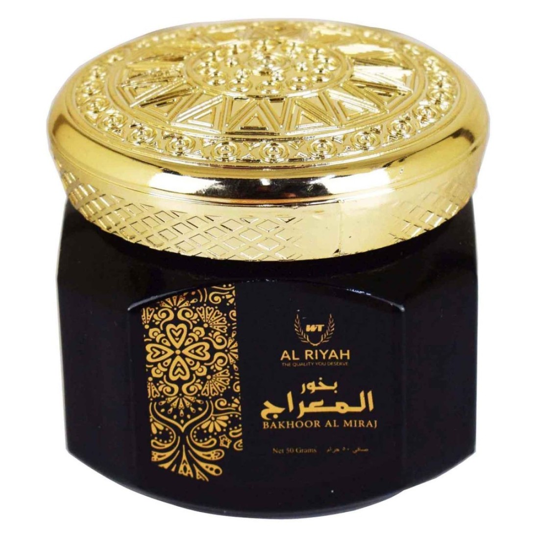 Al Riyah Bakhoor Al Miraj Black 50g
