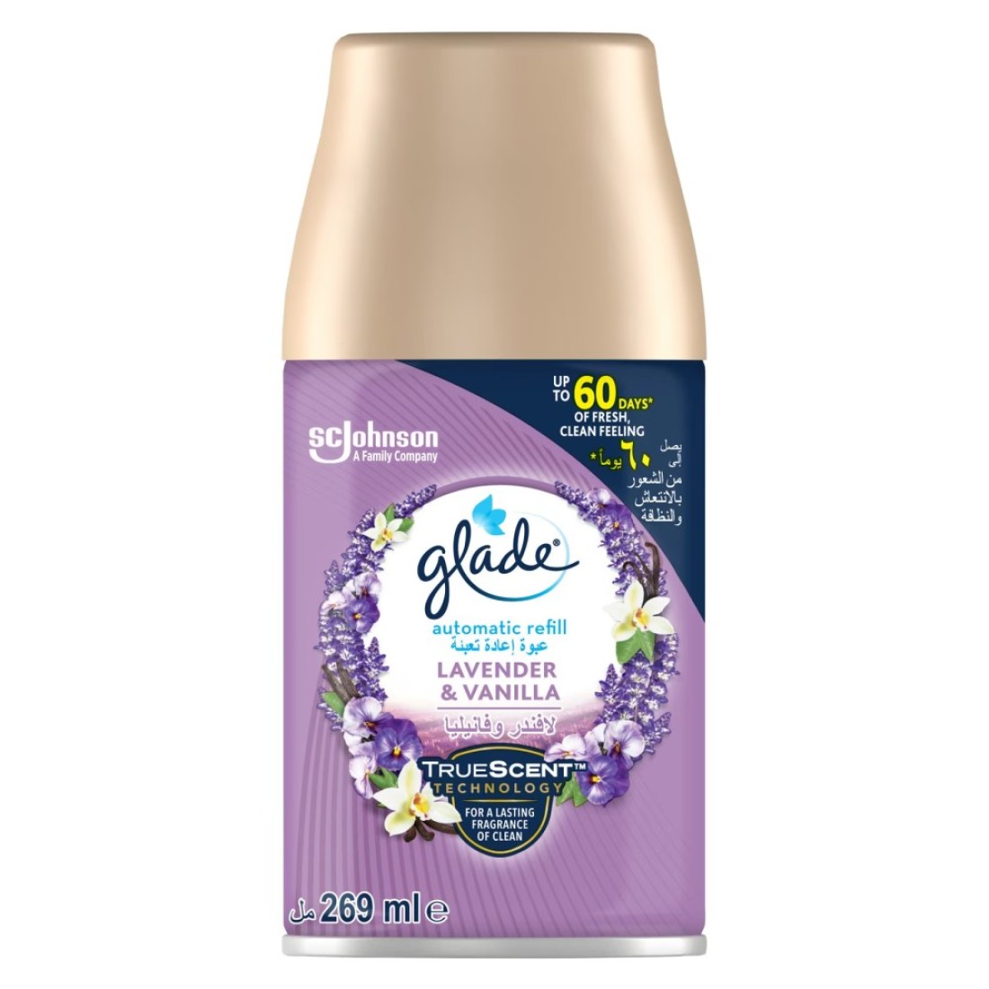Glade Automatic Spray Refill Lavender &amp; Vanilla Air Freshener 269ml