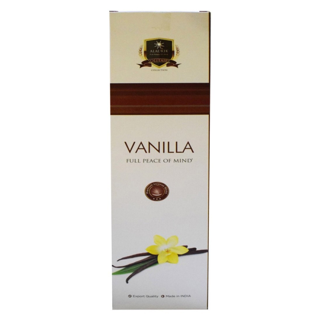 Alaukik Solitaire Collection Incense Sticks Vanilla