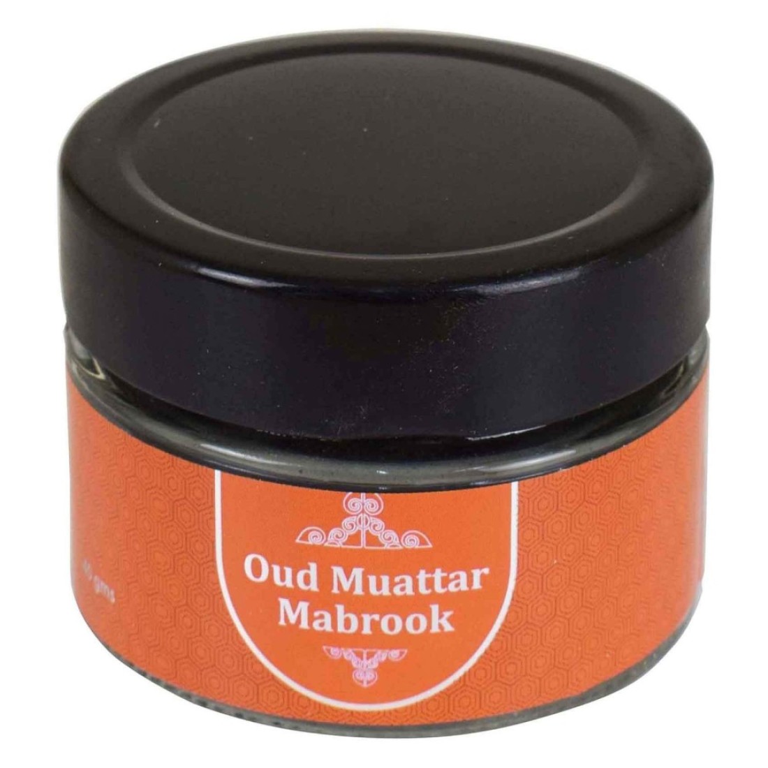Al Riyah Mabrook Oud Muattar 40g Black And Orange