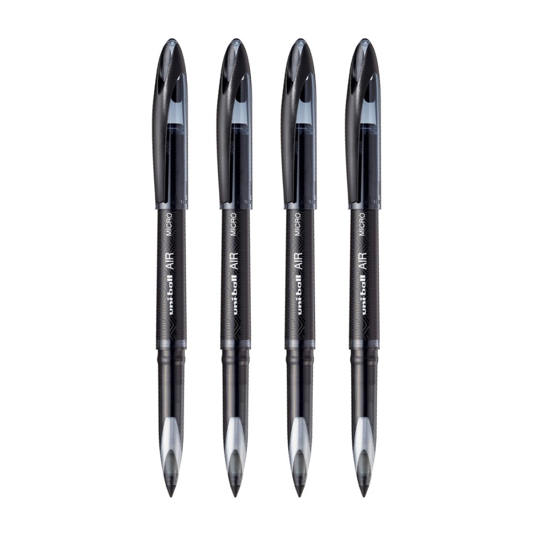Uniball Air Micro Pen Set of 4 Black UBA 188 M