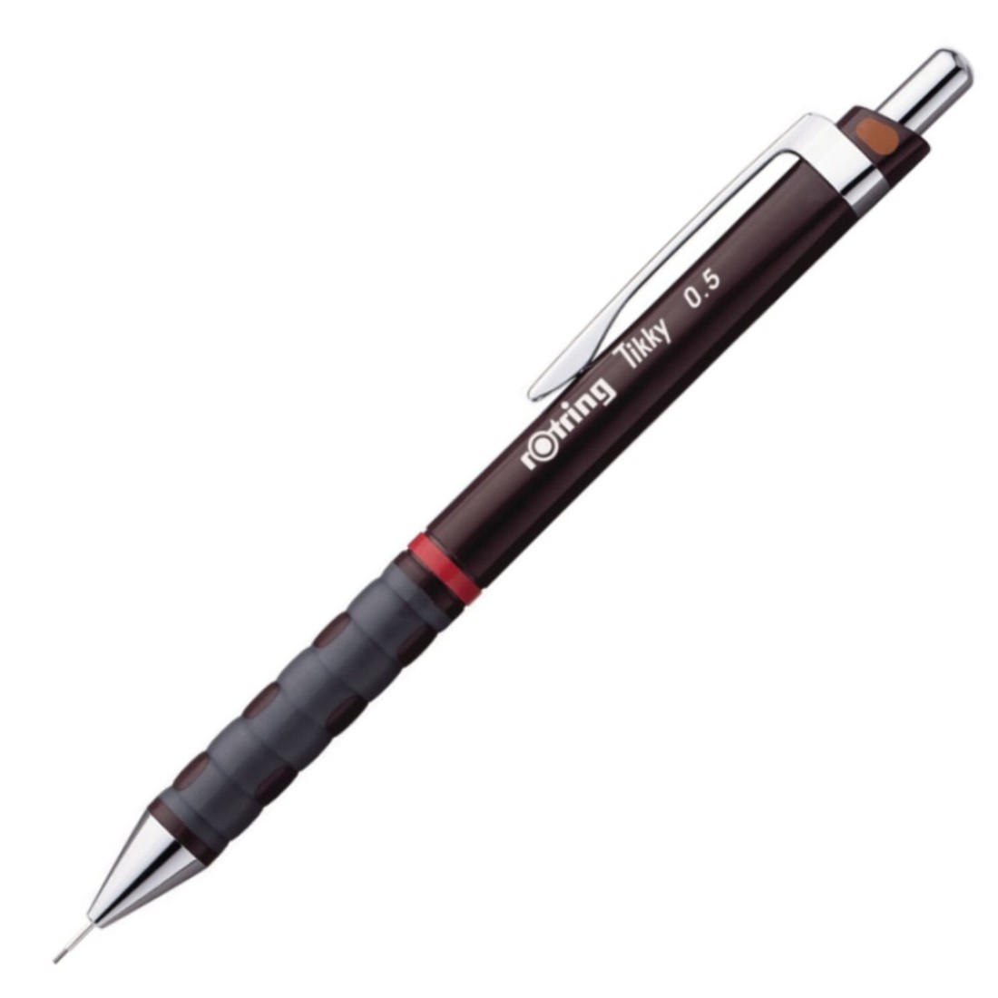 rOtring Tikky Mechanical Pencil 05 mm Burgundy Single 1904691