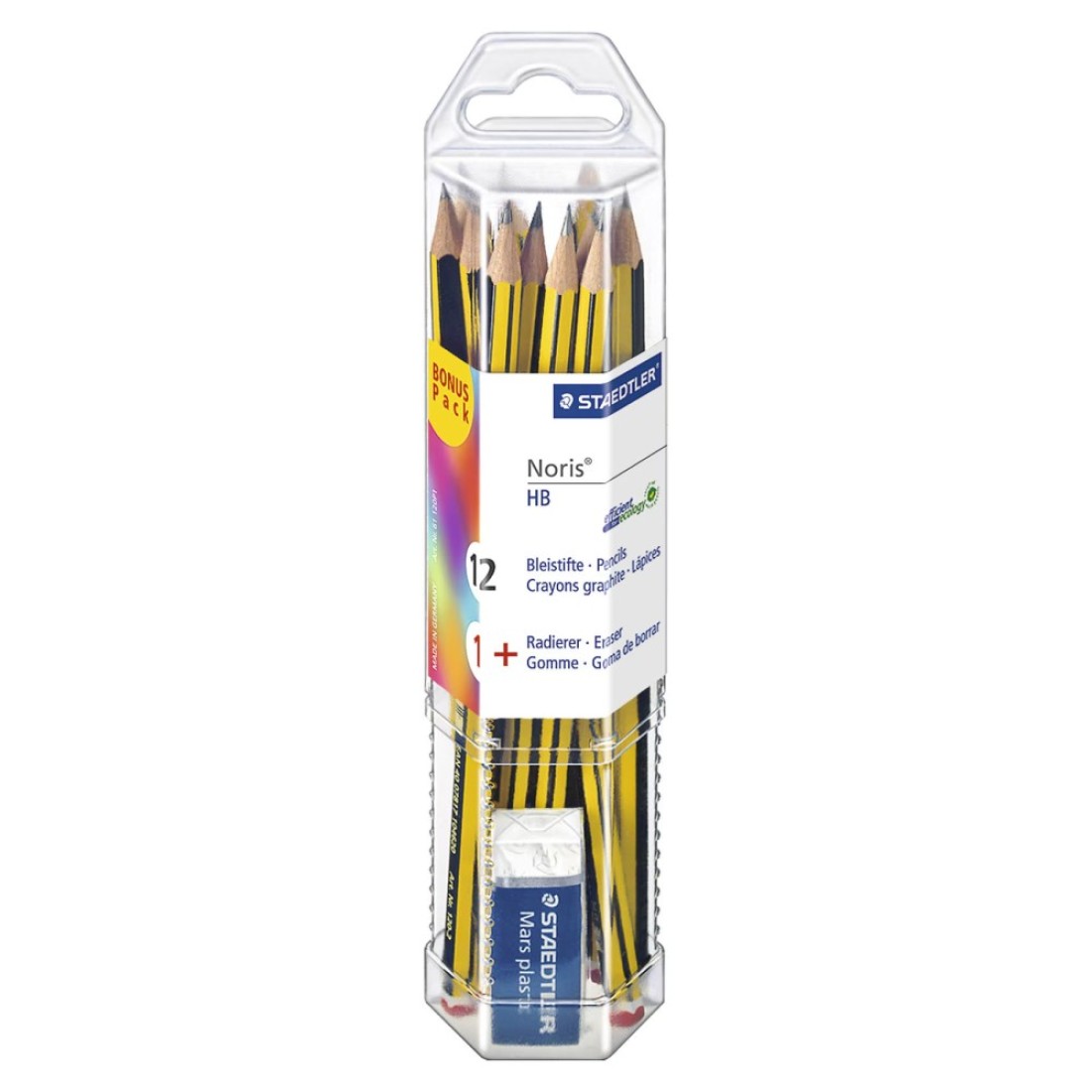 Maped Noris Black&#39; Peps HB Pencil Set Multicolour Pack of 14