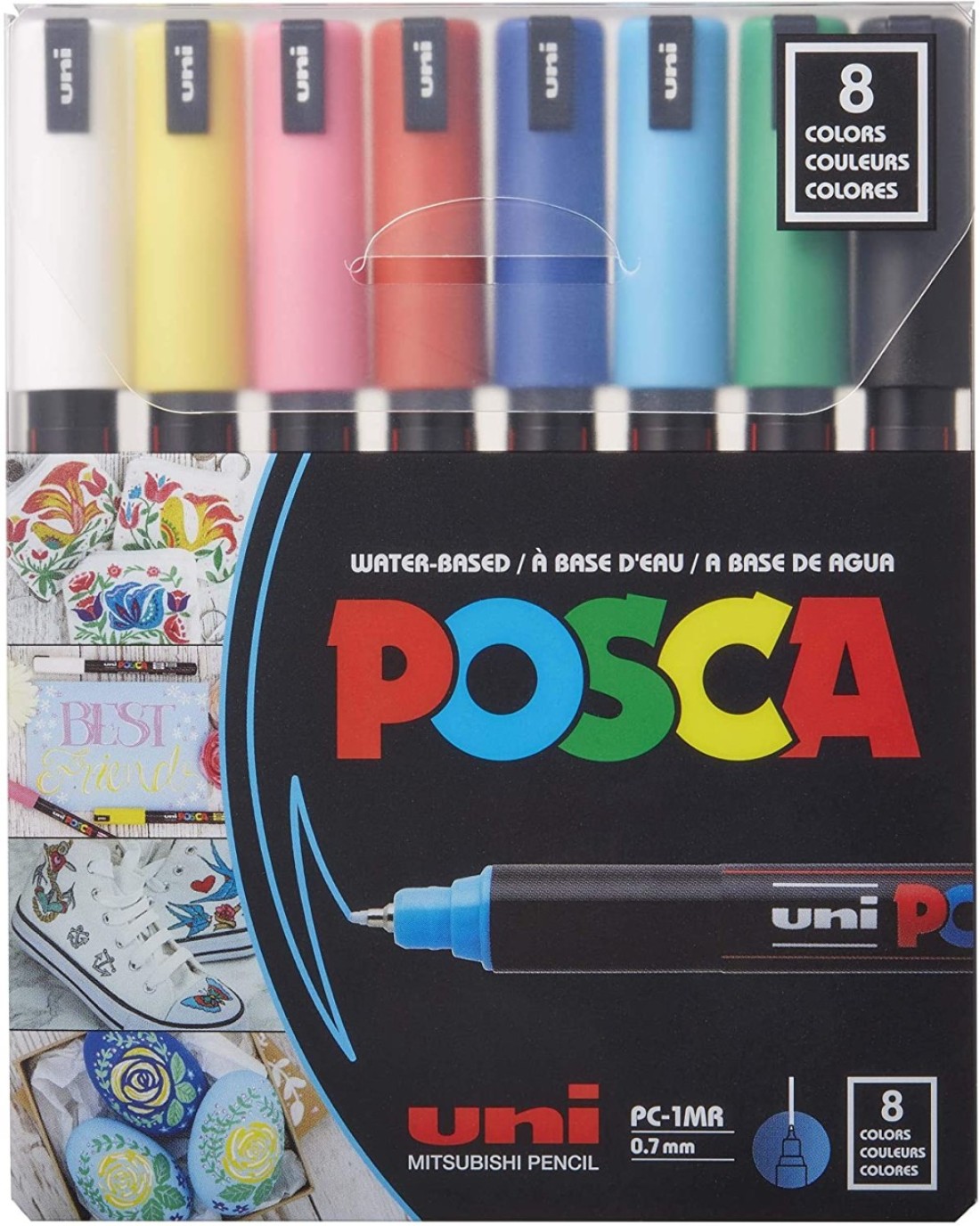 Generic Posca Pxpc1Mr8 Acrylic Paint Marker Set