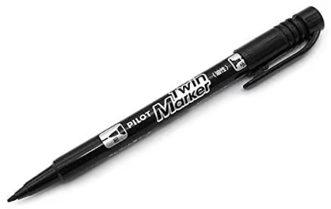 Generic Pilot Twin Marker Black
