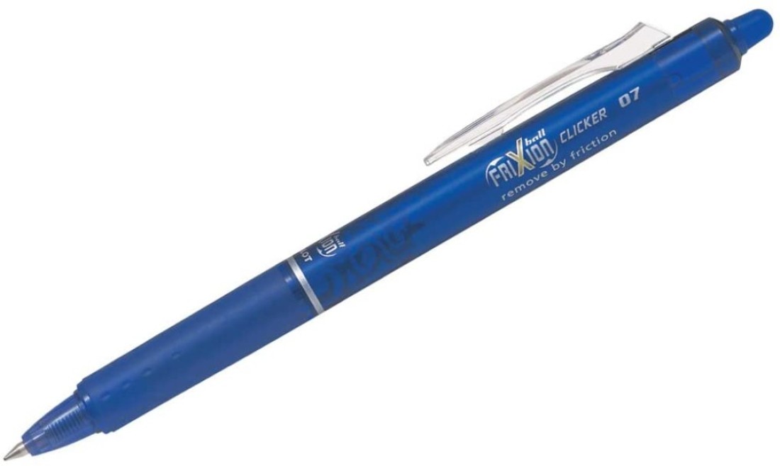 Generic Pilot Frixion Clicker Erasable Pen Blue Pack Of 12 Pieces