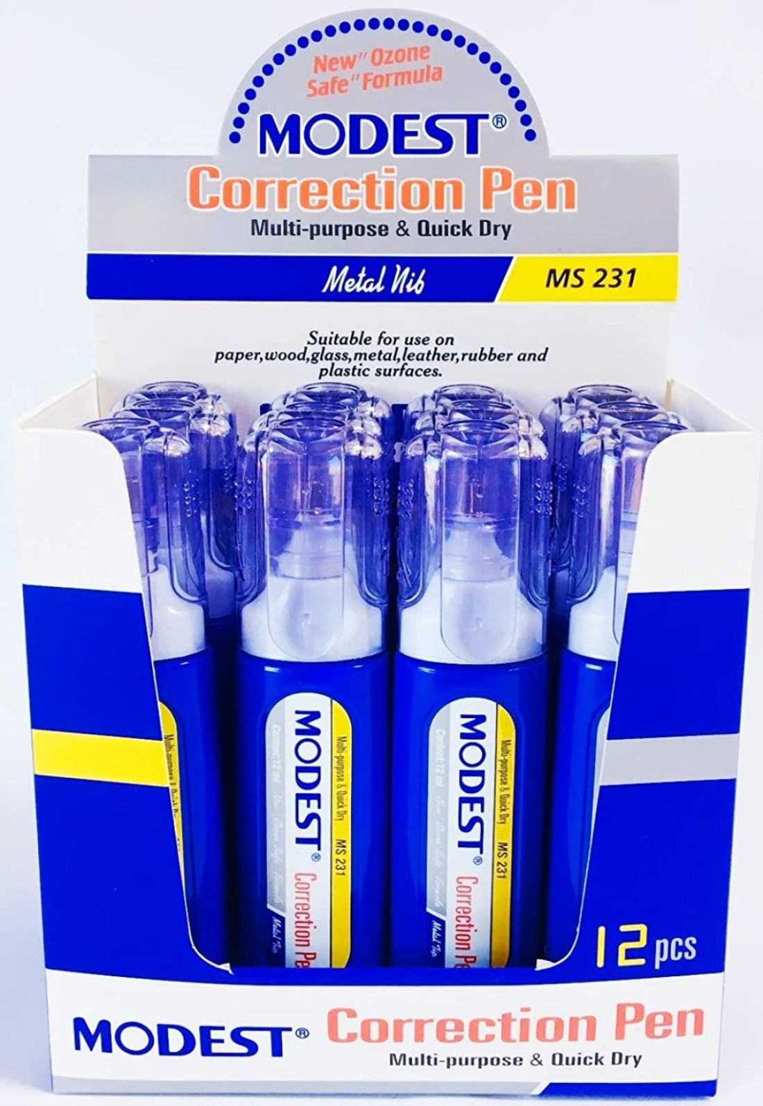Generic Modest Correction Pen Pack Of 12 Pieces