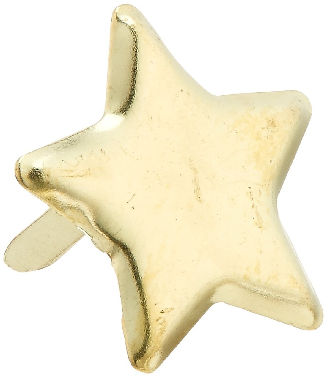 CREATIVE IMPRESSIONS Metal Paper Fasteners 50Pkg GoldStars