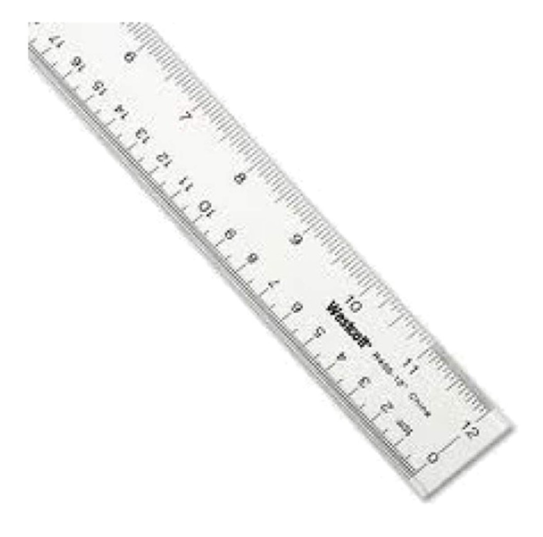 Generic Measuring Ruler Clear