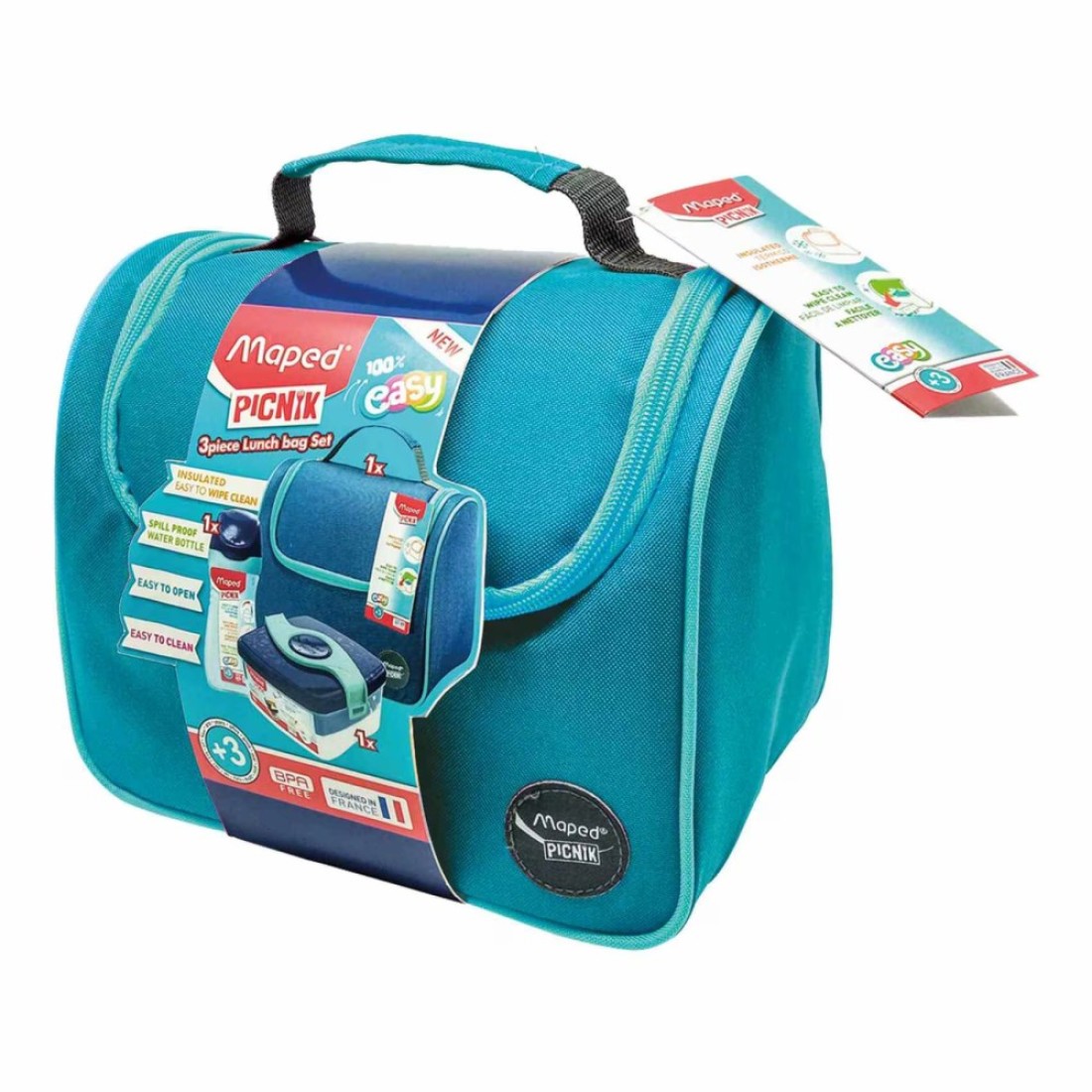 Maped Picnik Origins Lunch Bag Combo Set Turquoise 3 Years and above