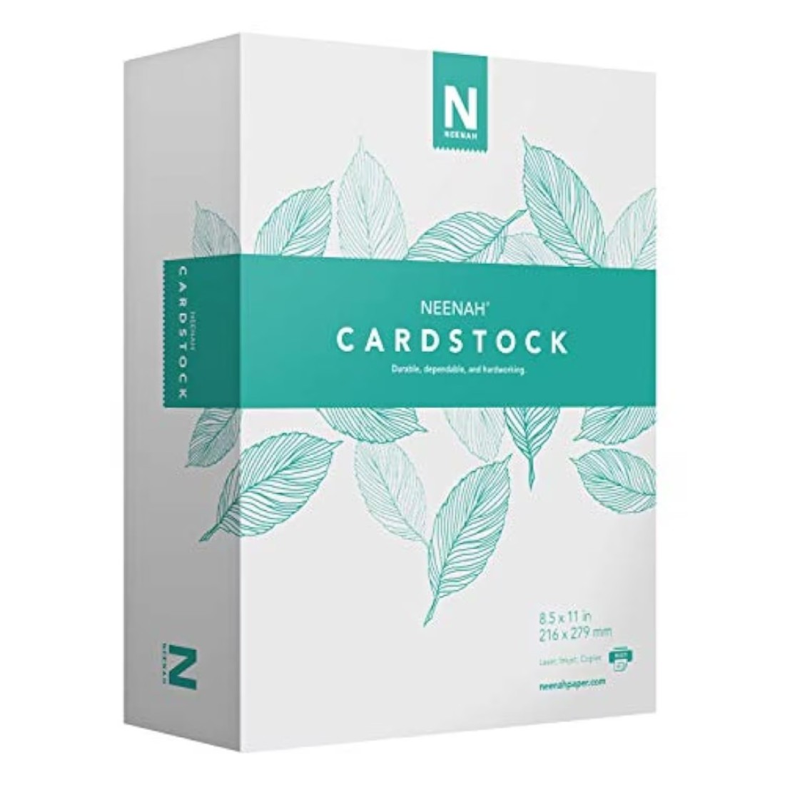 Neenah Vellum Bristol Cardstock, Lightweight, 325 Sheets, 67 lb/147 gsm, 94 Brightness, 8.5&quot; x 11&quot; - MORE SHEETS! (91633)