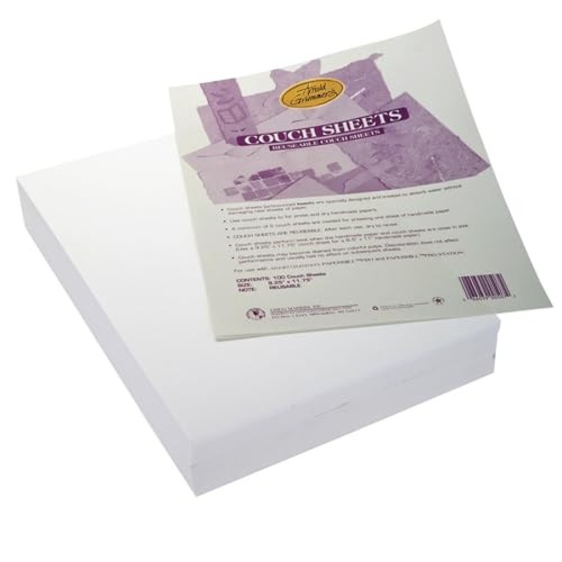 Arnold Grummer Reusable Couch Blotter Sheets 95 x 12 Inches 20 Sheets 506 White