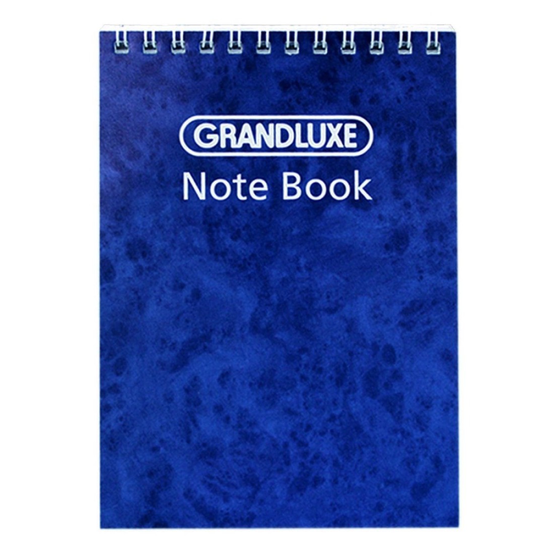 Grandluxe A6 Spiral Bound Notebook 40 Sheets Blue