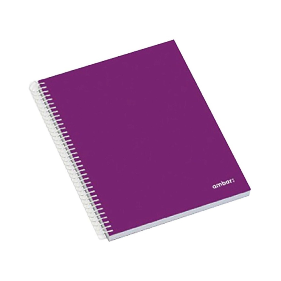 Ambar A5 Hard Cover Spiral Bound School Notebook 100 Sheets Assorted