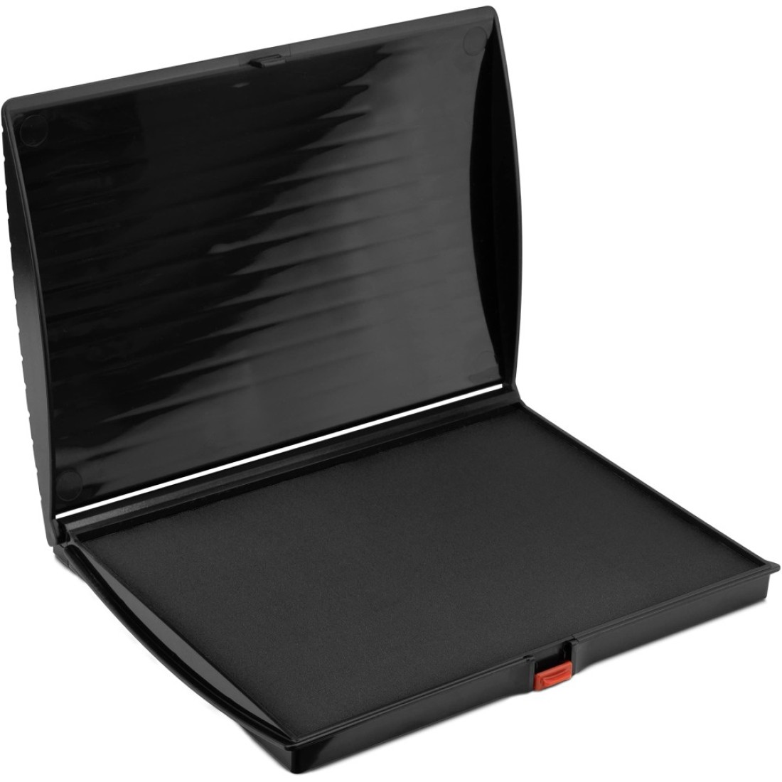 Large Premium Black Ink Stamp Pad - 5&quot; by 7&quot; - Quality Felt Pad