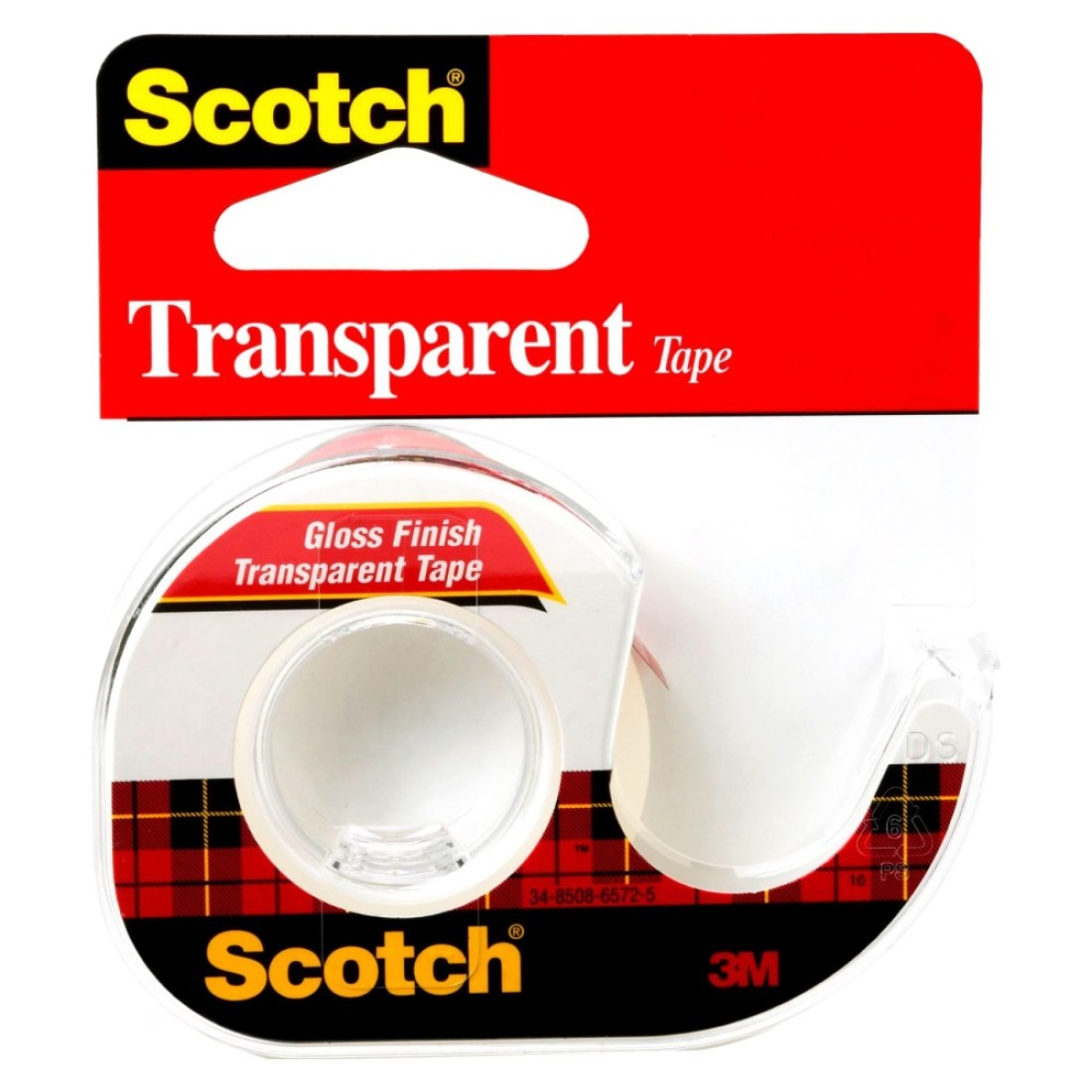 3M Scotch Transparent Tape with Dispenser Clear 12 PCS
