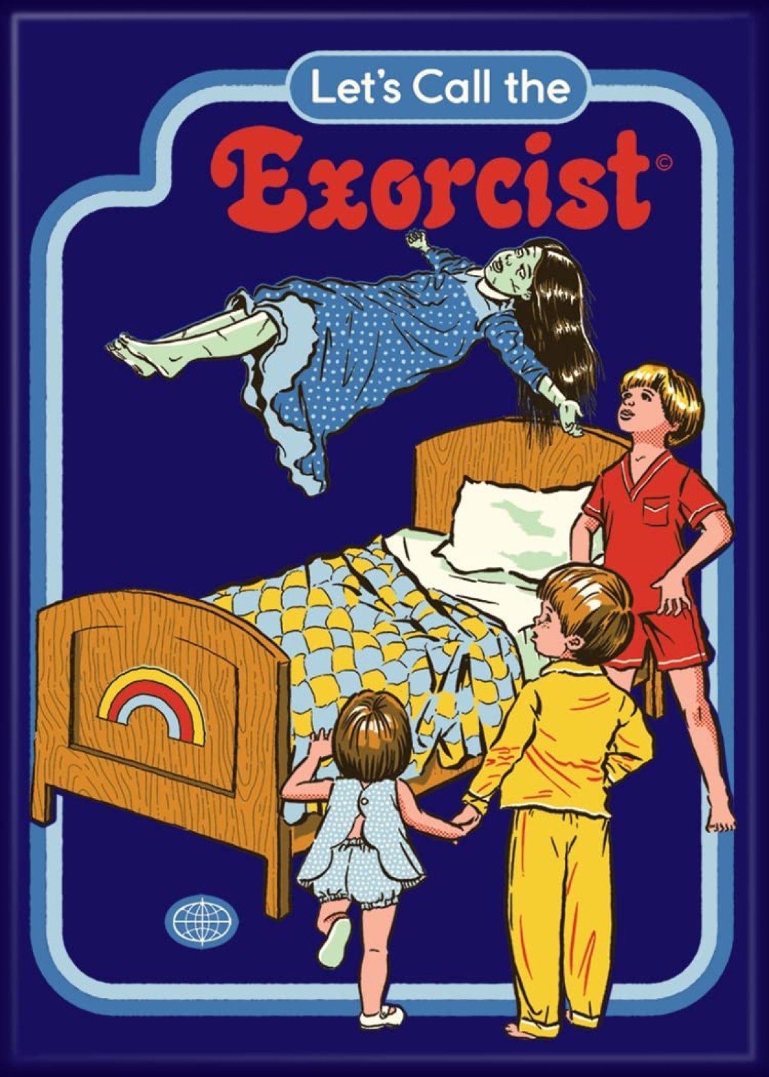 Ata-Boy Steven Rhodes Call The Exorcist 2.5&quot; X 3.5&quot; Magnets for Refrigerators and Lockers