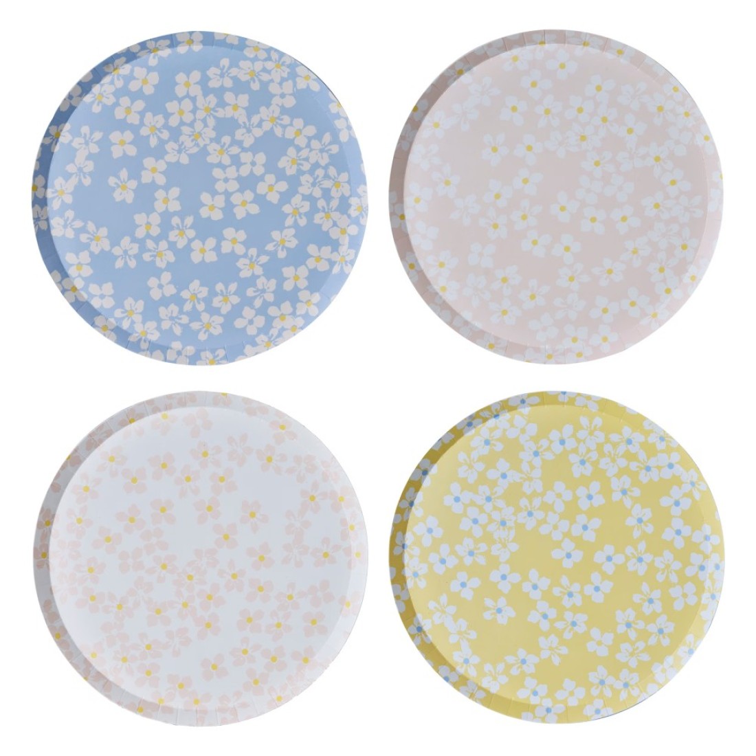 Ginger Ray Floral Paper Plates