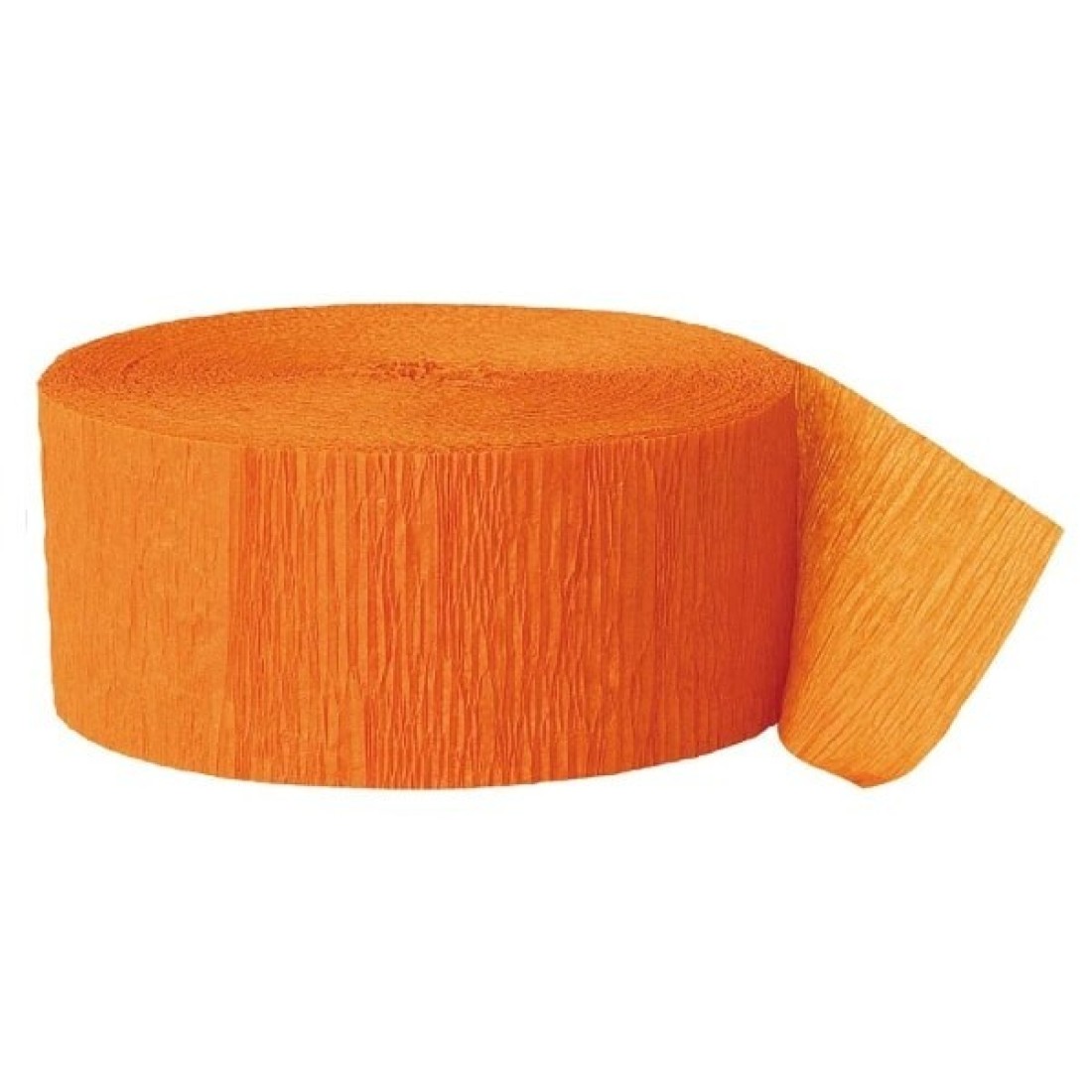 Orange Crepe paper streamers