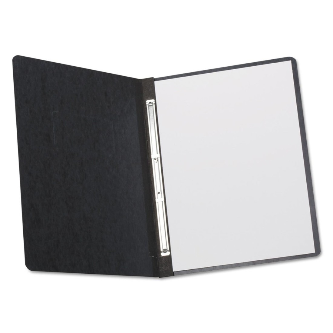 Oxford Heavyweight Pressguard and Pressboard Report Cover Wreinforced Side Hinge 2Prong Metal Fastener 3 Cap 85 X 11 Black
