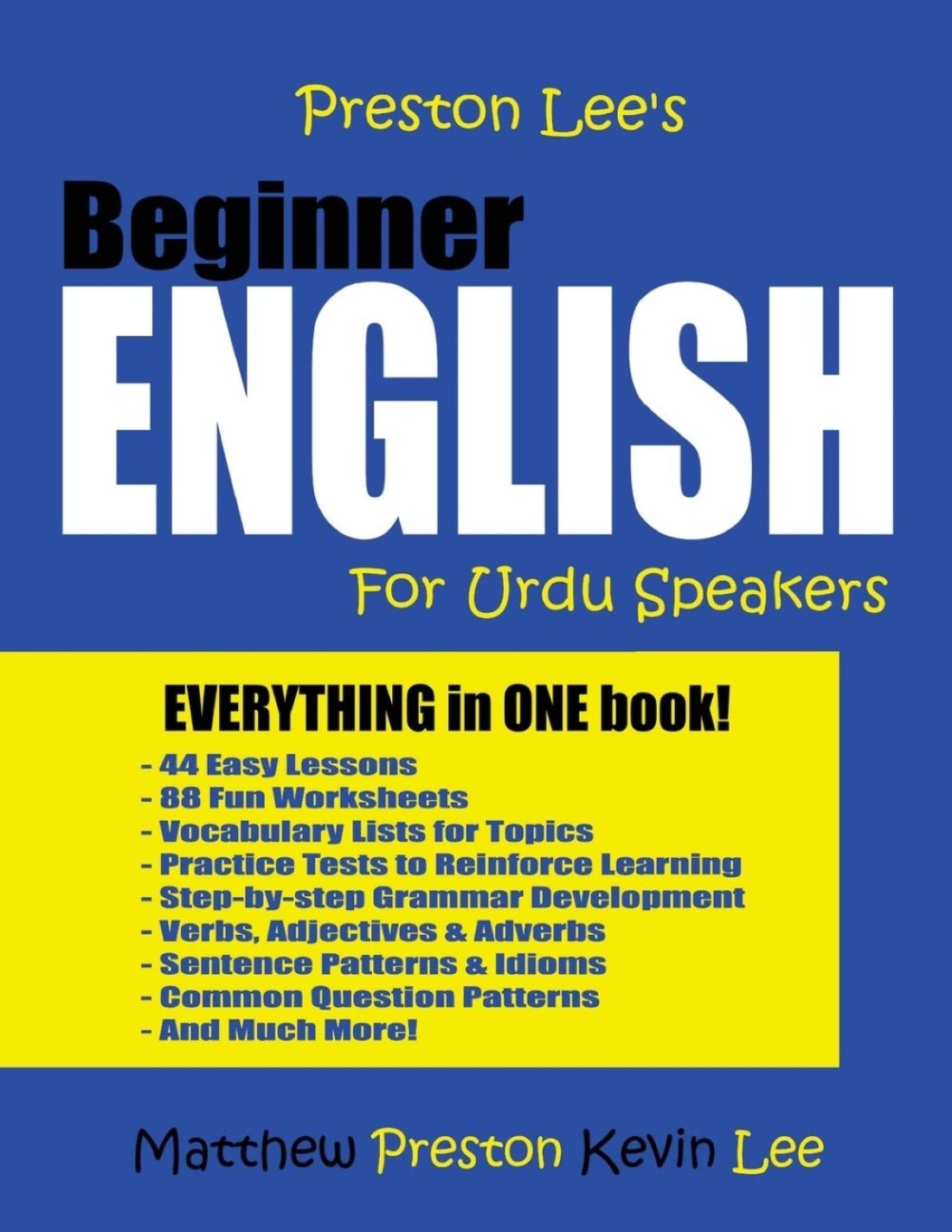 CREATESPACE Preston Lees Beginner English For Urdu Speakers
