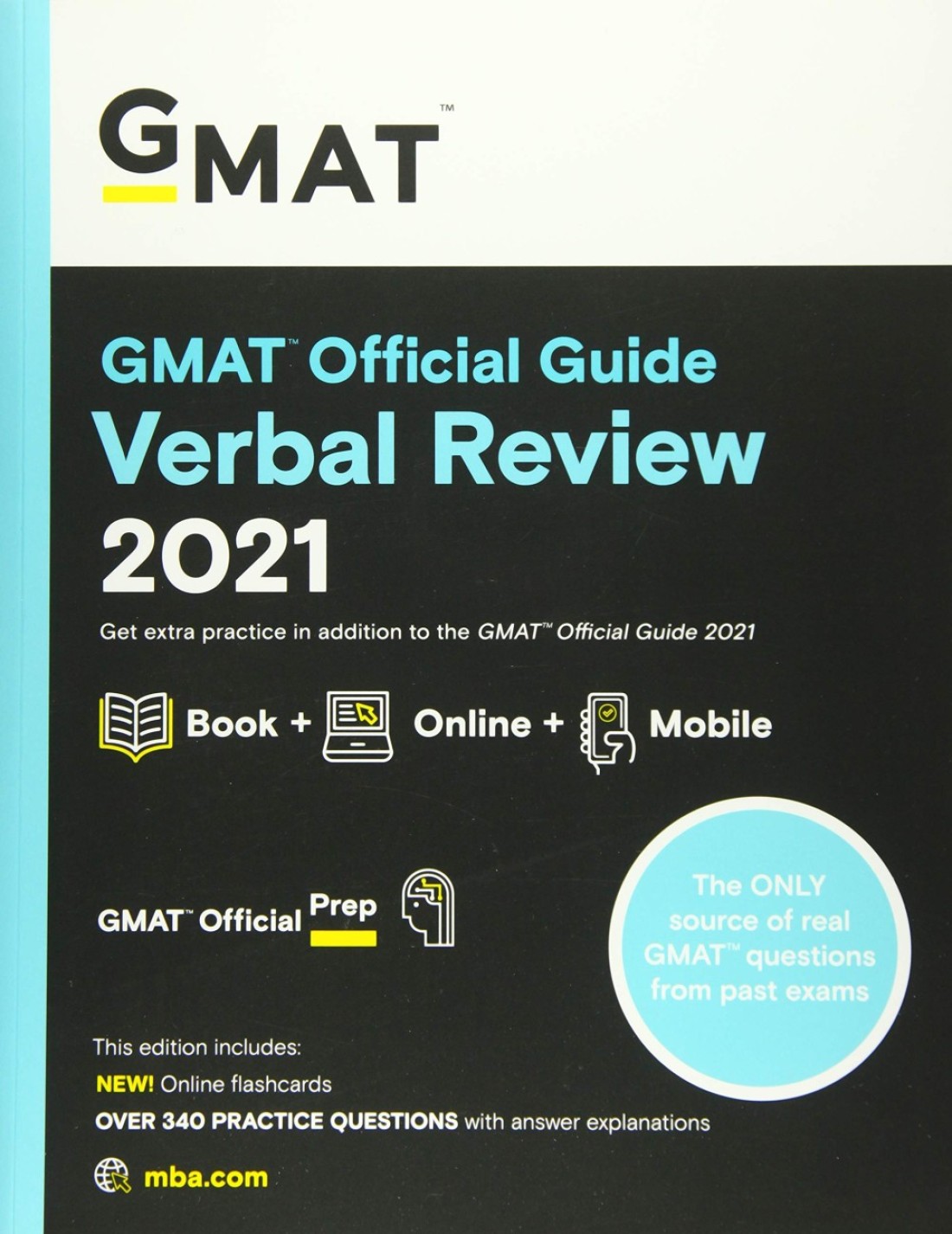GMAT Official Guide Verbal Review 2021 Book Online Question Bank
