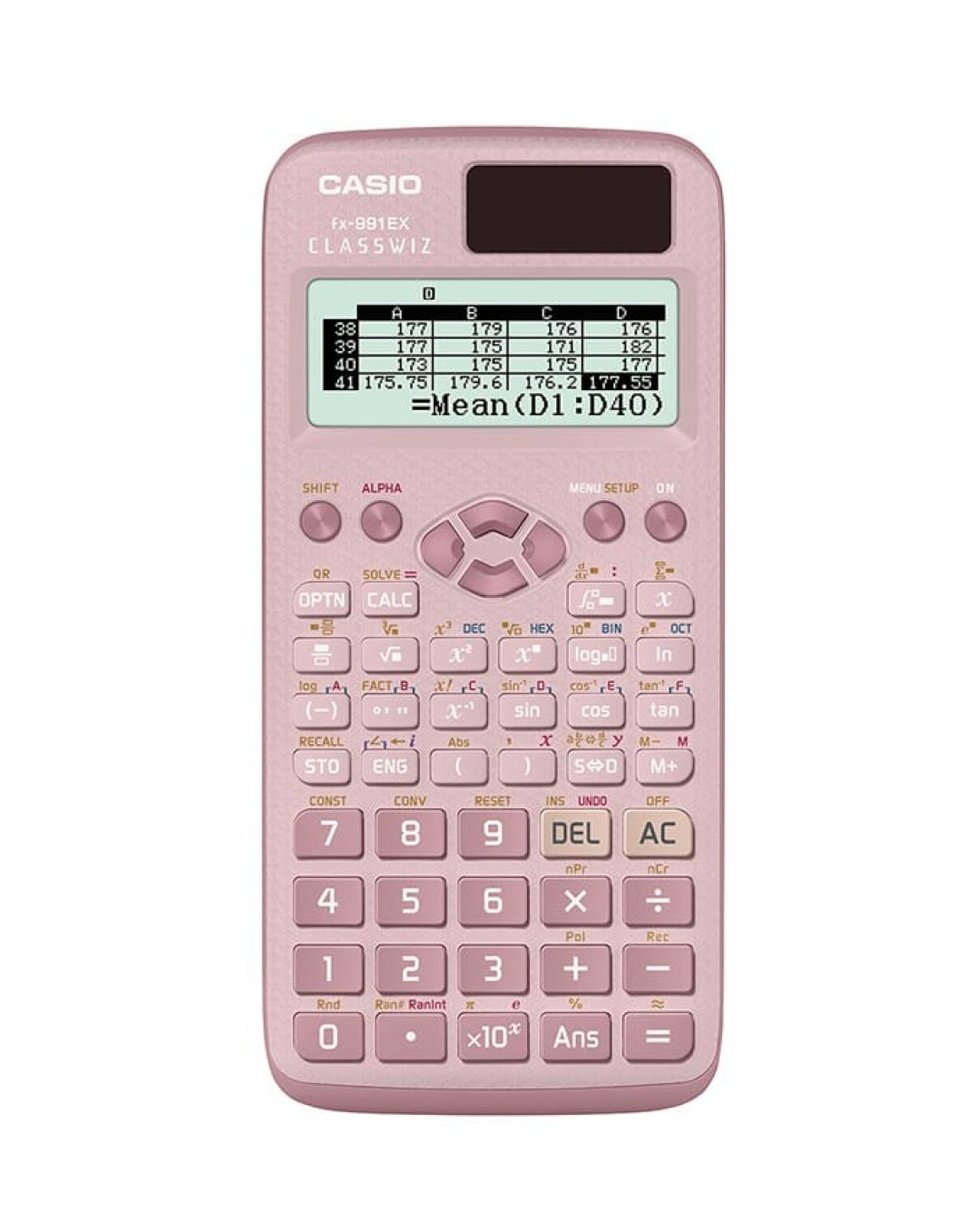 Casio classwizz Sceintific Calculator Pink