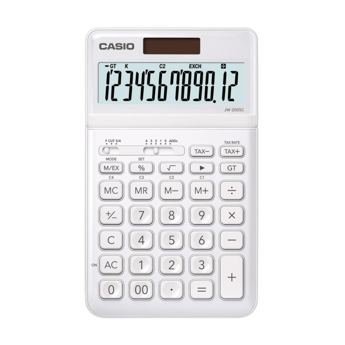 Casio Desktop Calculator JW-200SC White