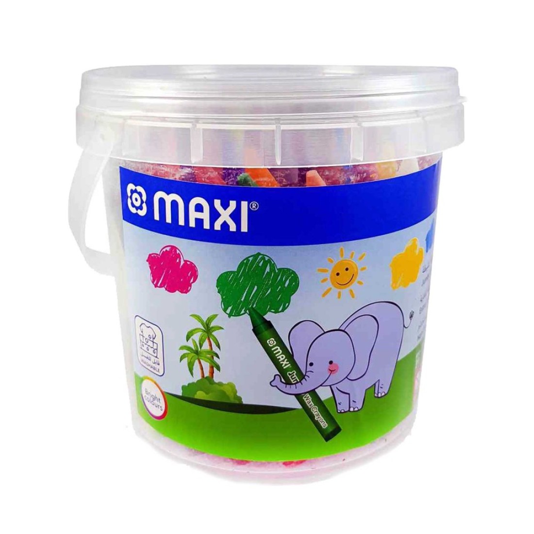 Maxi Jumbo Wax Crayons Multicolour 48 PCS