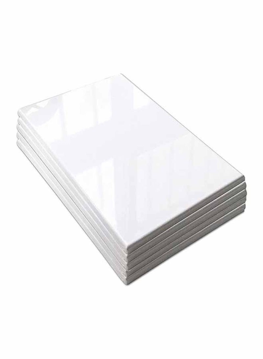 Generic 12-Piece Blank 280Gsm Cotton Pre-Stretched Canvas Board Set 20X30Cm