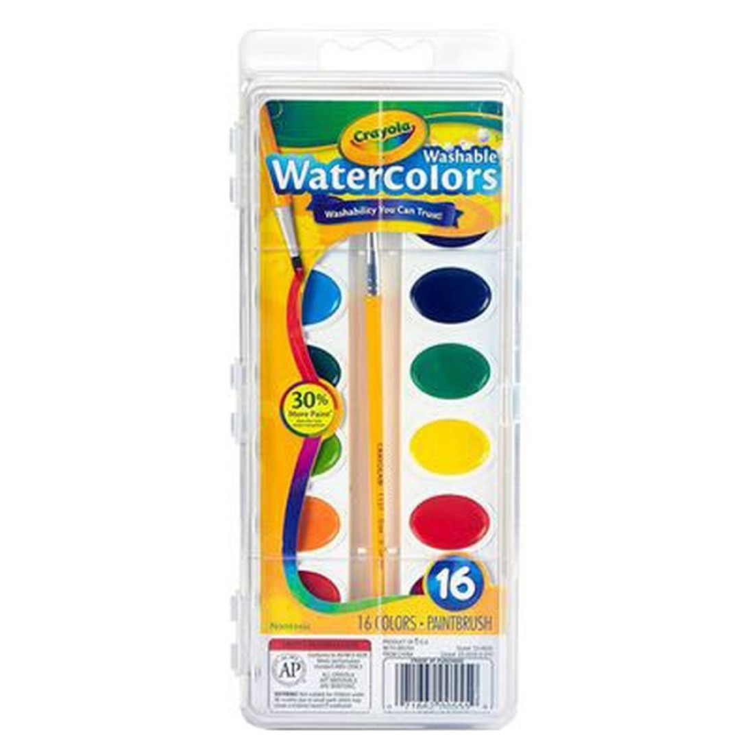 Crayola Watercolours Paints Pan 16 PCS