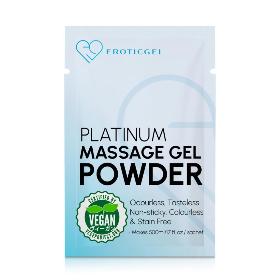 Premium Nuru Massage Gel Powder 5g Travel Sachet Makes 500ml 169 fl oz Made in Japan Paraben Glycerine Free