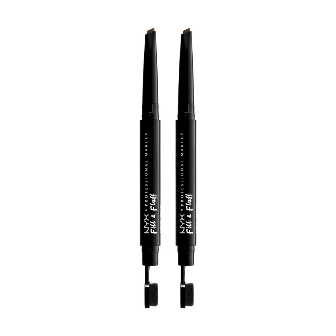 NYX PROFESSIONAL MAKEUPFill Fluff Eyebrow Pomade Pencil Ash Brown Pack Of 2