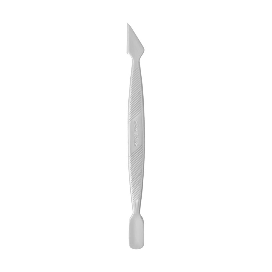 Professional Cuticle Cutter Stainless Steel Durable Manicure and Pedicure Tool Spoon Nail Cleaner STALEKS PC-10/1 FLAT CUTICLE PUSHER (PUSHER - REMOVER)
