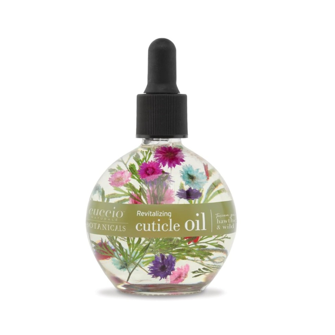 Cuccio Naturale Italian Garden Collection Revitalizing Cuticle Oil &ndash; Tuscan Garden with Hawthorn &amp; Wild Daisy &ndash; Hydrating and Nourishing Cuticle Oil for Stronger, Healthier Nails &ndash; 2.1 oz