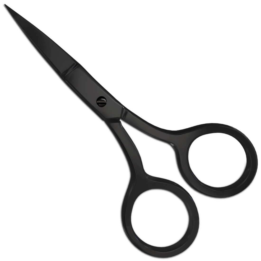Utopia Care Facial Scissor for Men Women Small Scissor for Beard Nose Mustache Eyebrows Hair Cosmetic Scissor with an Extra Sharp Straight Tip TravelFriendly Black