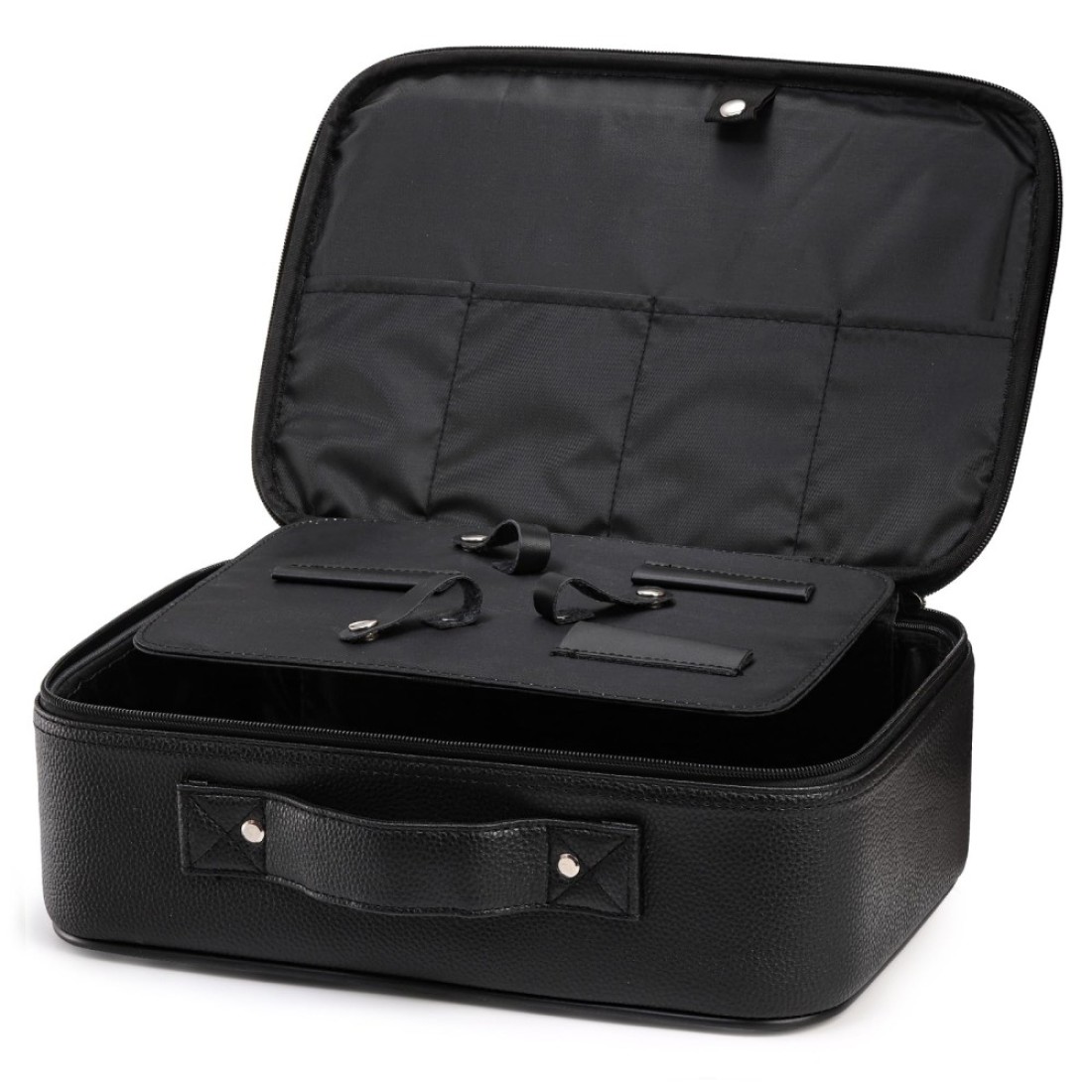 Hedume Hair Clipper Case, Hairdressing Tools Storage Carrying Case, Barber Tool Bag Barber Carrying Case 14&quot; x 10&#39;&#39;, Professional Hair Cutting Storage Organizer for Scissors, Barber Supplies