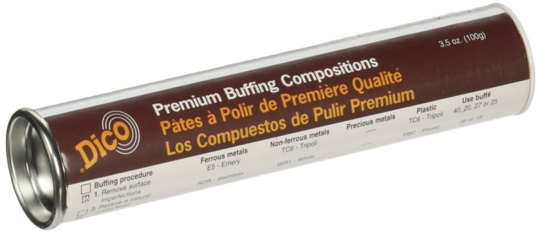 Dico 531JRI Jewelers Rouge 1x5 Buffing Compound